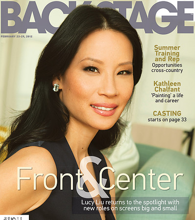 Lucy Liu - BackStage