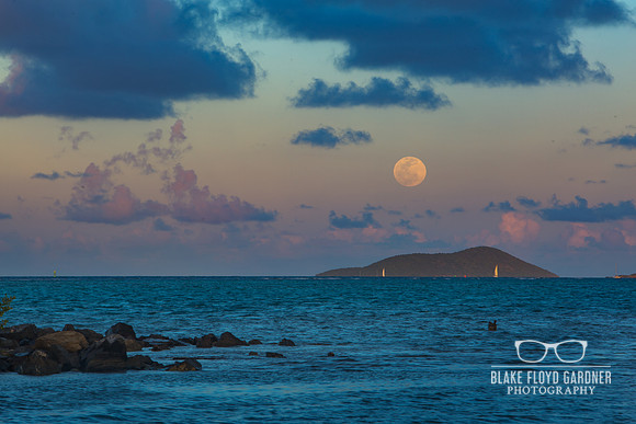Moonrise, Buck Island