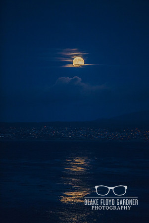 Moonrise, Monterey, CA
