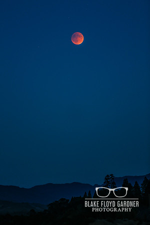 Blood Moon, Lake Sonoma